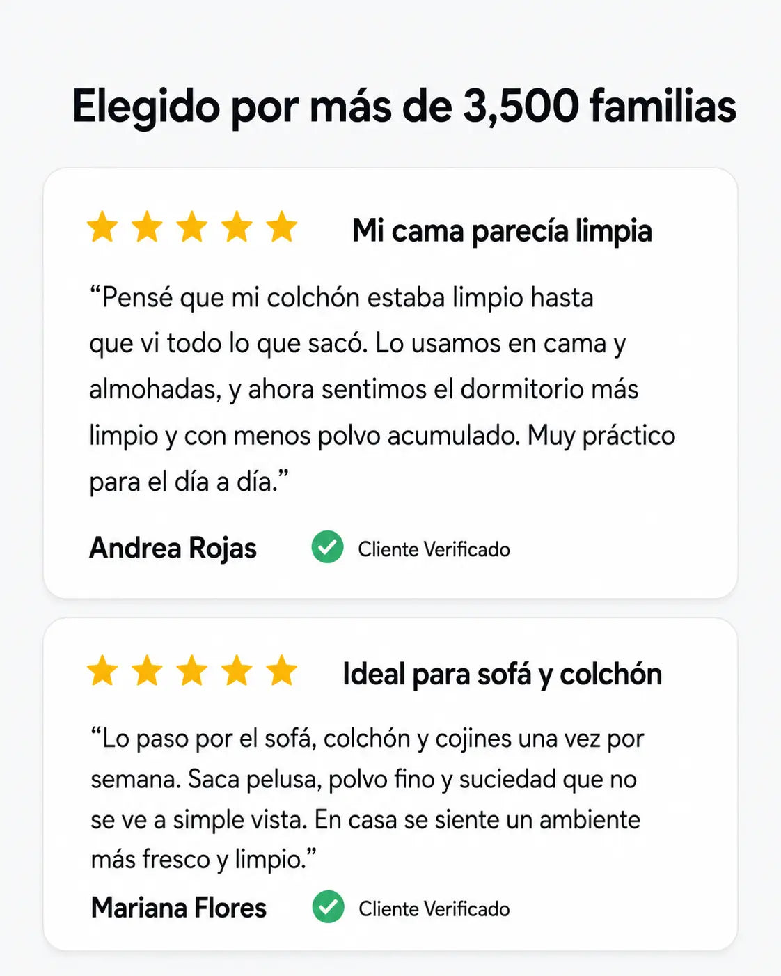 Aspiradora Zenz - Limpieza profunda de polvo y ácaros
