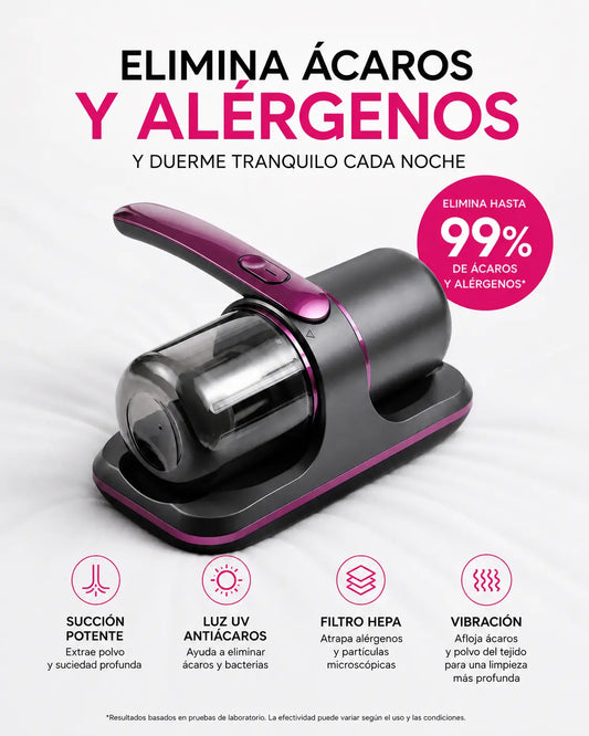 Aspiradora Zenz - Limpieza profunda de polvo y ácaros