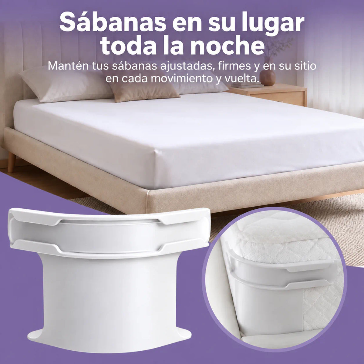 Sujetador de Sabanas (Pack 4)